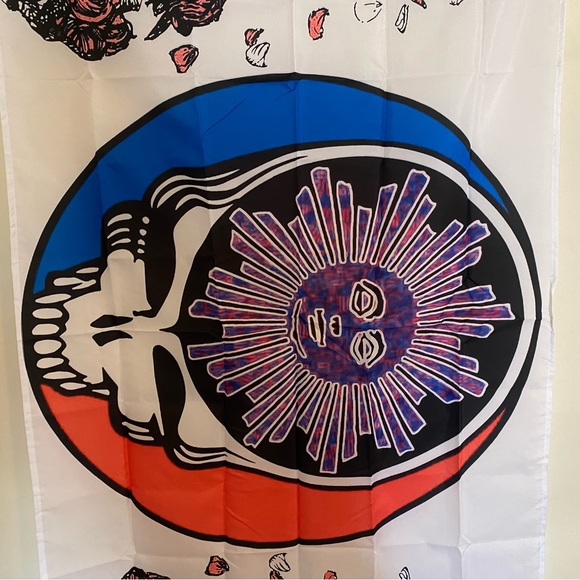 Grateful Dead Flag - Banner - Jerry Garcia - Steal Your Face - Picture 3 of 5